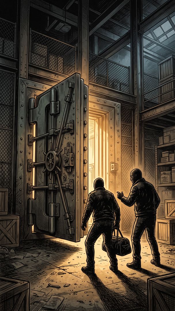 Still from the episode “The Brink's-Mat Robbery: £26m of Gold Nobody Expected”